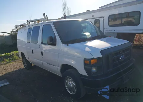 2012 Ford E-150 Commercial z USA, uszkodzony, nr VIN 1FTNE1EW6CDB36074